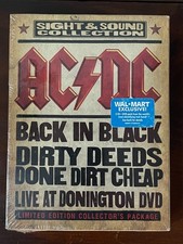 AC/DC BACK IN BLACK | DIRTY DEEDS DONE DIRT CHEAP | LIVE AT DONINGTON DVD SEALED