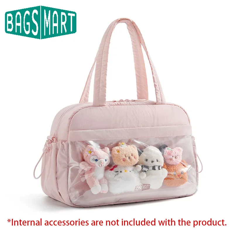 BAGSMART Travel Shoulder Duffel Bag Cute Women Crossbody Tote Bag Function Messenger Casual Outdoor Overnight Sport Gym Bag