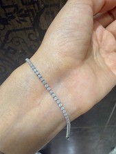Best Offer - 1.80ct D/VVS Lab Grown Diamond Tennis Bracelet, White Gold