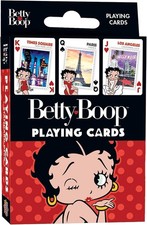 Betty Boop Playing Cards Vintage Landmark Artwork Collectible Deal