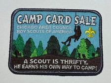 Camp Card Sale Chicago Area Council Illinois Boy Scout Patch RC9