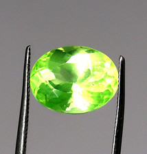 Green Peridot Loose Gemstone AAA Natural Certified Oval Cut 7-8 Ct Best Offer