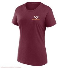 NCAA Virginia Tech Hokies Women's Bi-Blend Crew T-Shirt - XL *SEE DEAL!!!*