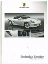 PORSCHE BOXSTER & S (987 SERIE) ORIGINAL 2008 FACTORY ACCESSORIES SALES BROCHURE