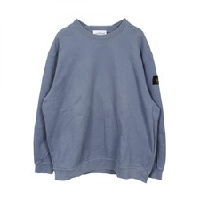 Stone Island Crewneck Sweat XXL Blue Cotton 10% OFF Bulk Discount