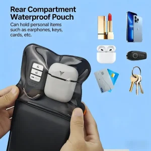 .Hot Sale-Dual Pocket Floating Waterproof Phone Pouch With Lanyard,Universal Underwater Dry Bag Fit 17 Pro Max 16 15 14