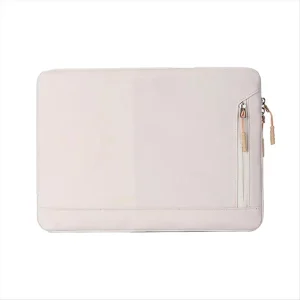 [NEW SALE]Laptop Sleeve Case 14.6 Inch Notebook Bag Tablet Waterproof Case for MacBook Air Pro Lenovo Hp Dell Beige