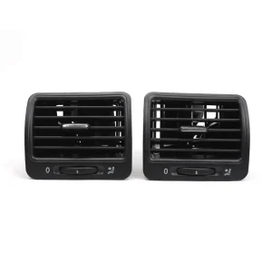 【Top Sale !!】Car AC Vent Dash Board Air Outlet Conditioning Vent Car Accessories 1K0819709 1K0819710 Black For VW Jetta Golf GTI